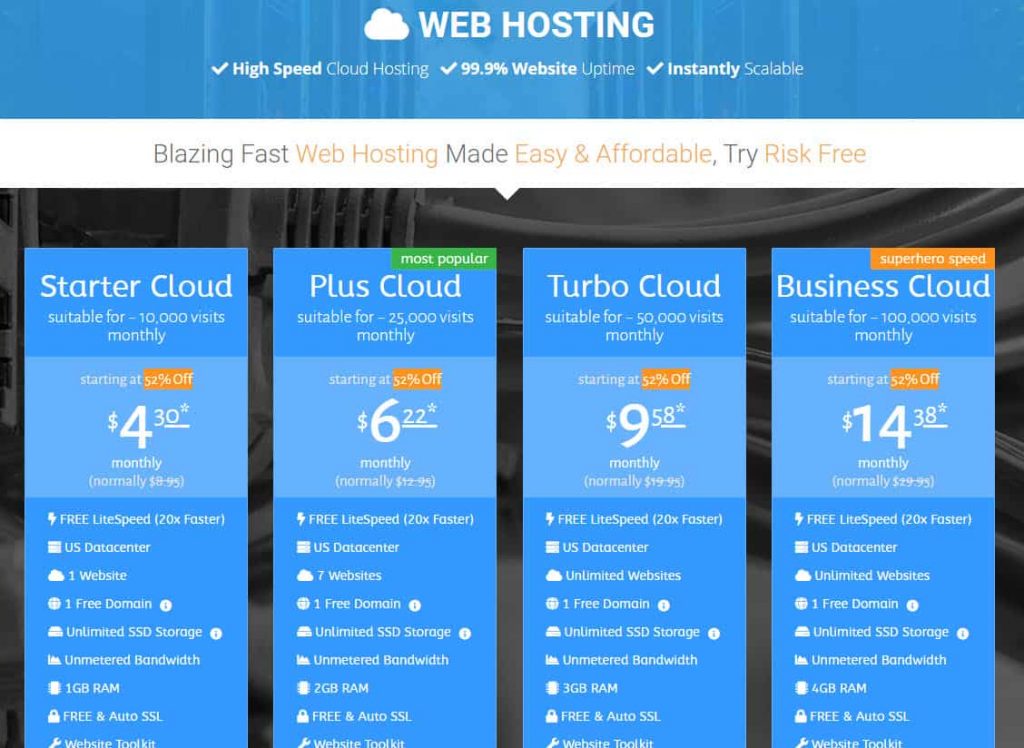 NameHero Shared Hosting