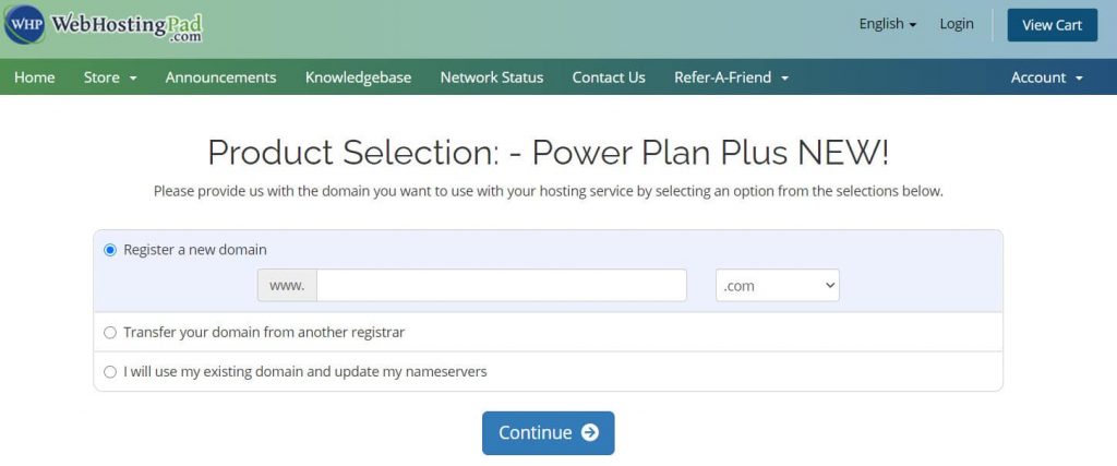 Register a Domain Name