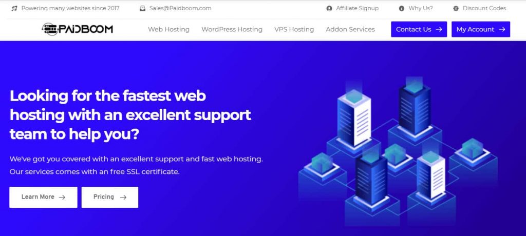 PaidBoom Hosting