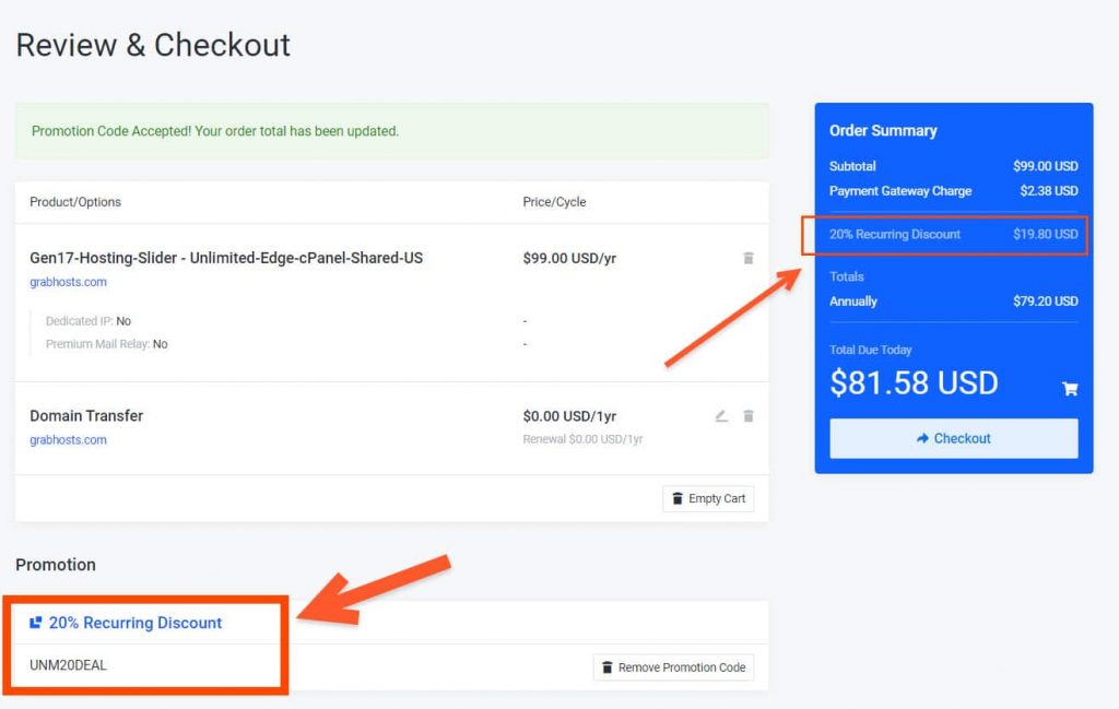 Veeble Coupon Applied