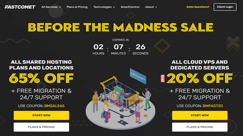 FastComet Hosting Uses