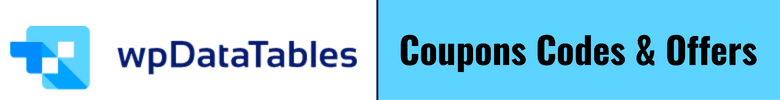 wpDataTables Coupons