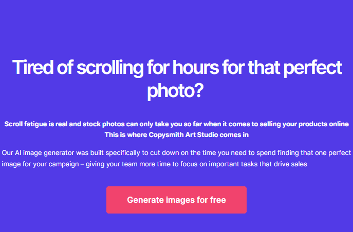 Copysmith Image Generation