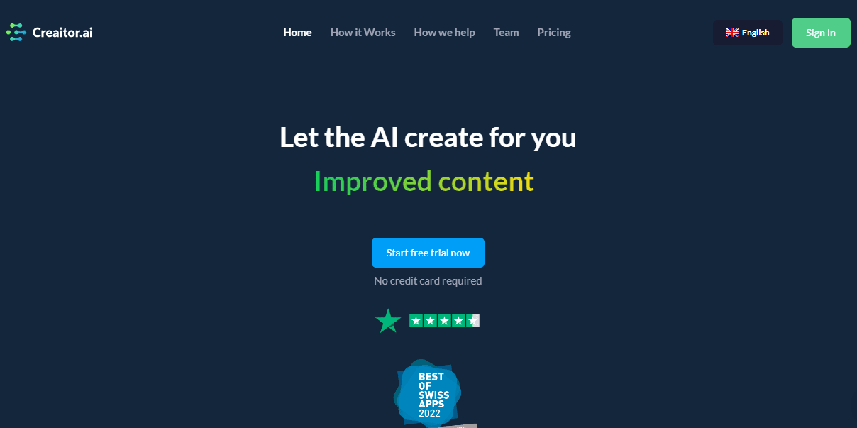 Creaitor AI Features