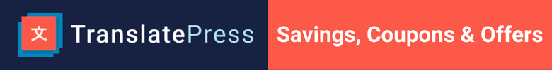 TranslatePress Coupons