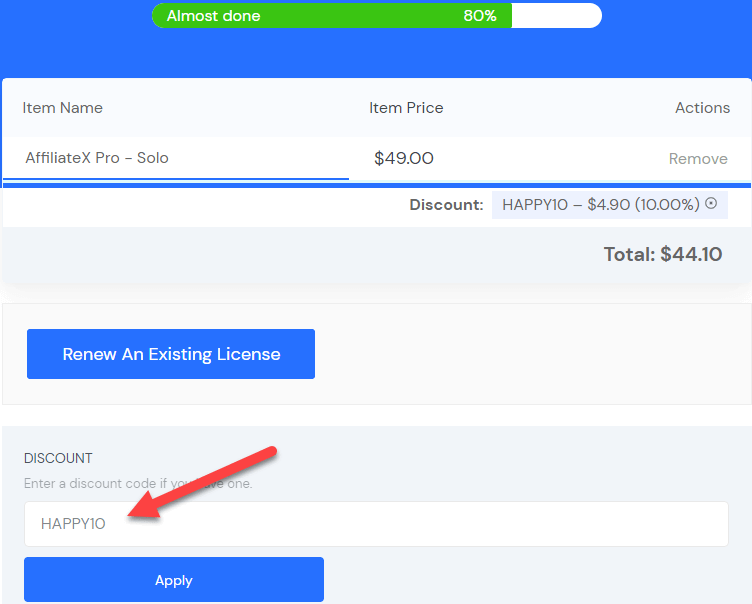 AffiliateX Coupon Guide