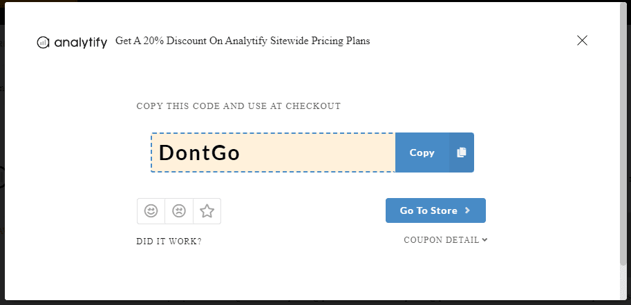 Analytify Code