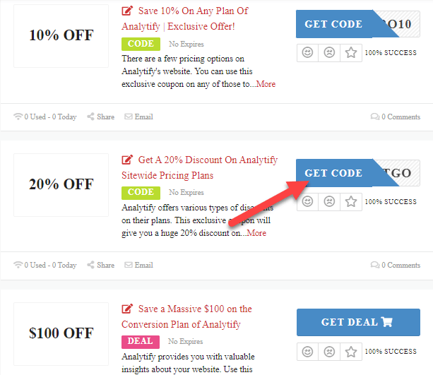 Analytify Coupon Codes