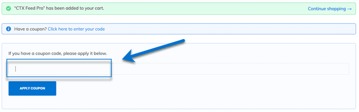 Apply CTX Feed Pro Coupon