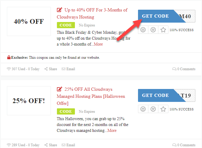 Cloudways Coupons