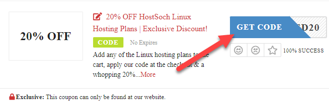 HostSoch Coupons