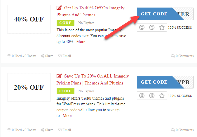 Imagely Coupons