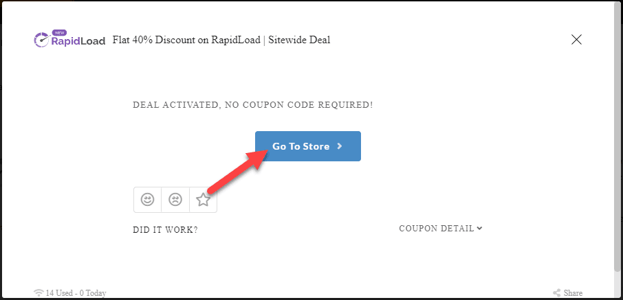RapidLoad Deal RapidLoad Deal