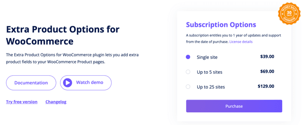 ThemeHigh Extra Product Options