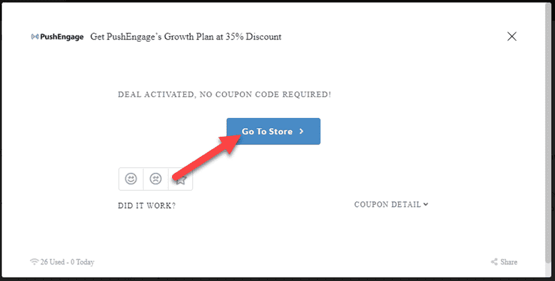 PushEngage Deal