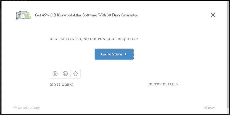 Keyword Atlas Deal