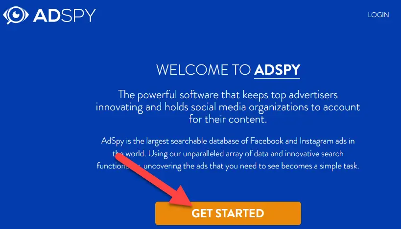 AdSpy Get Started