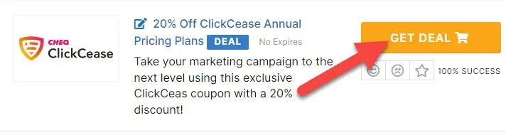 ClickCease Coupons