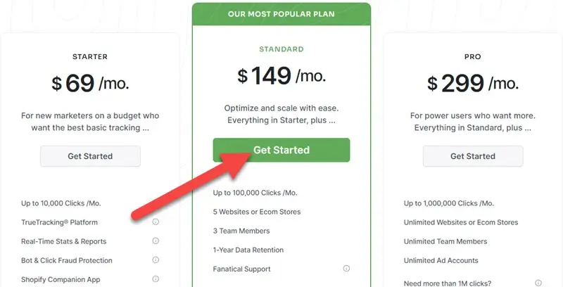 ClickMagick Pricing Plans