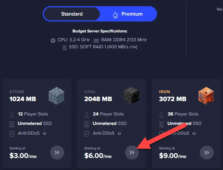 GGServers Pricing Plans
