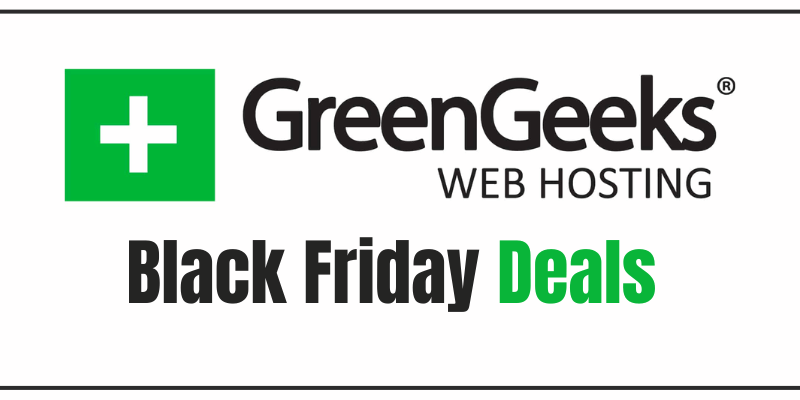 GreenGeeks Black Friday