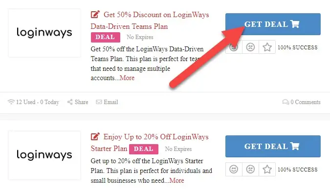 Loginways Discount Codes