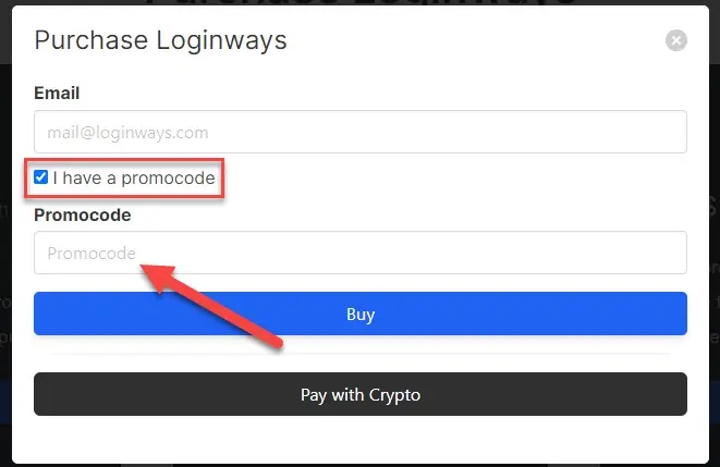 Loginways Signup