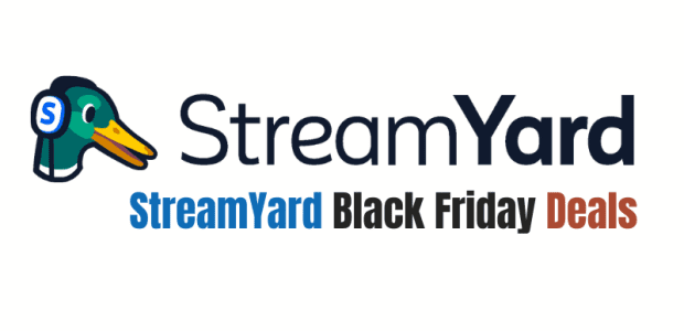 StreamYard Black Friday