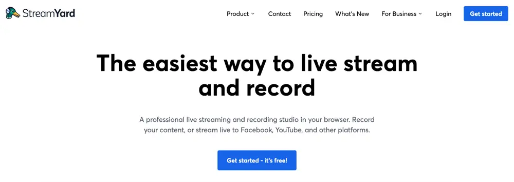 StreamYard