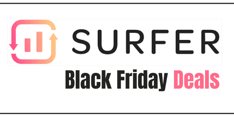 Surfer SEO Black Friday