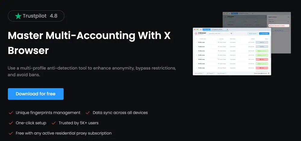 XBrowser by SmartProxy
