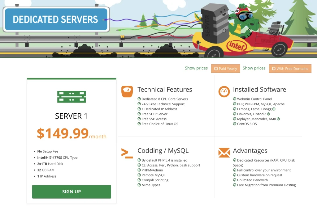 Dedicated Servers