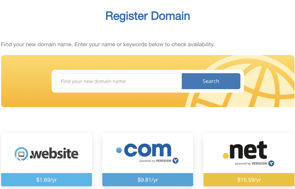 Register Domain