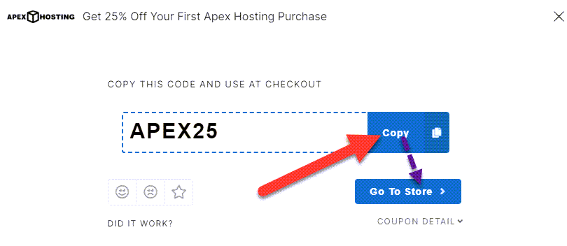 Apex Hosting Code