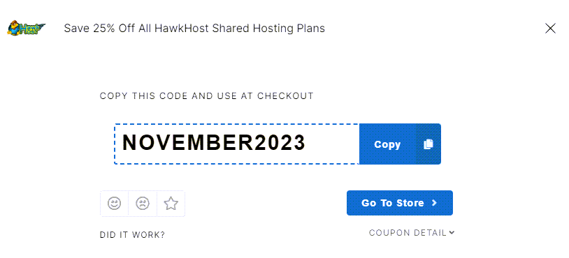 HawkHost Shared Hosting Code