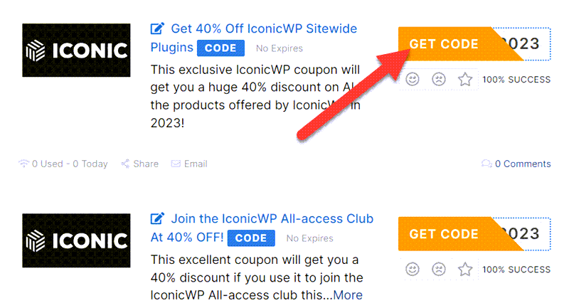 IconicWP Coupon Codes
