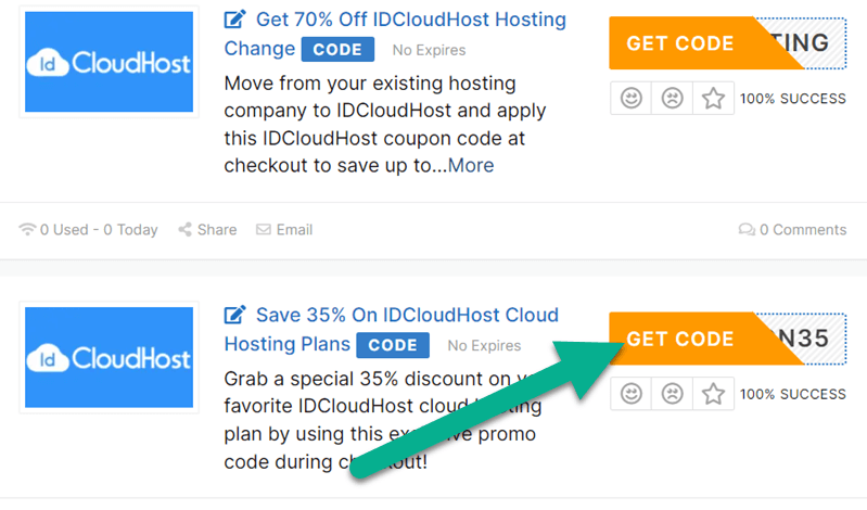 IDCloudHost Coupon Codes