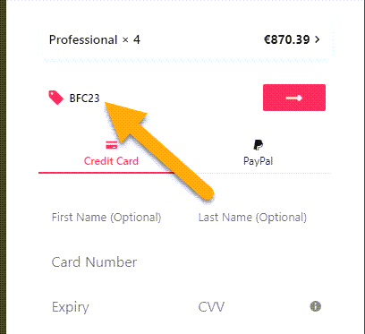 Lodgify Coupon Applied
