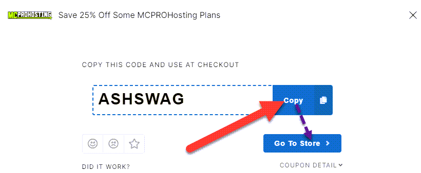 MCPROHosting Code