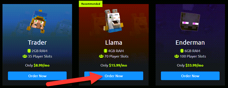 MCPROHosting Pricing