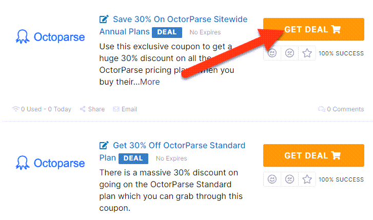OctorParse Coupons