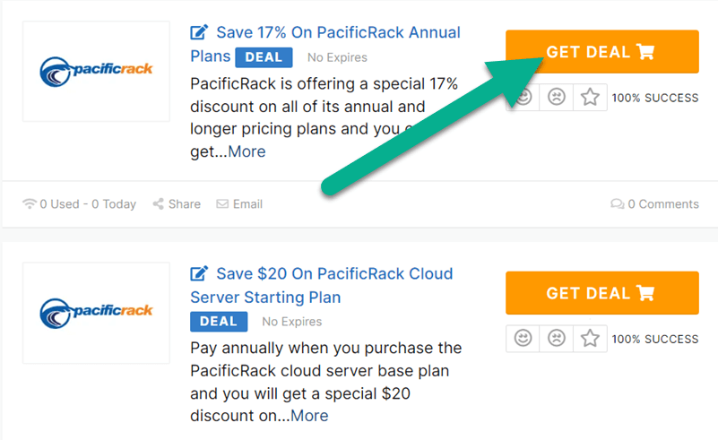 PacificRack Coupon Codes