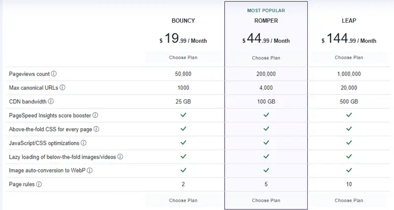 RabbitLoader Pricing