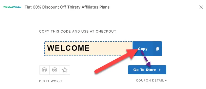Thirsty Affiliates Code