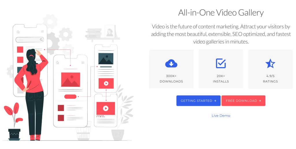 All-in-One Video Gallery