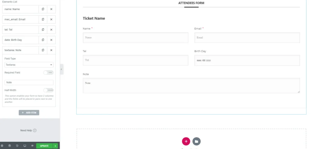 Elementor Form Builder