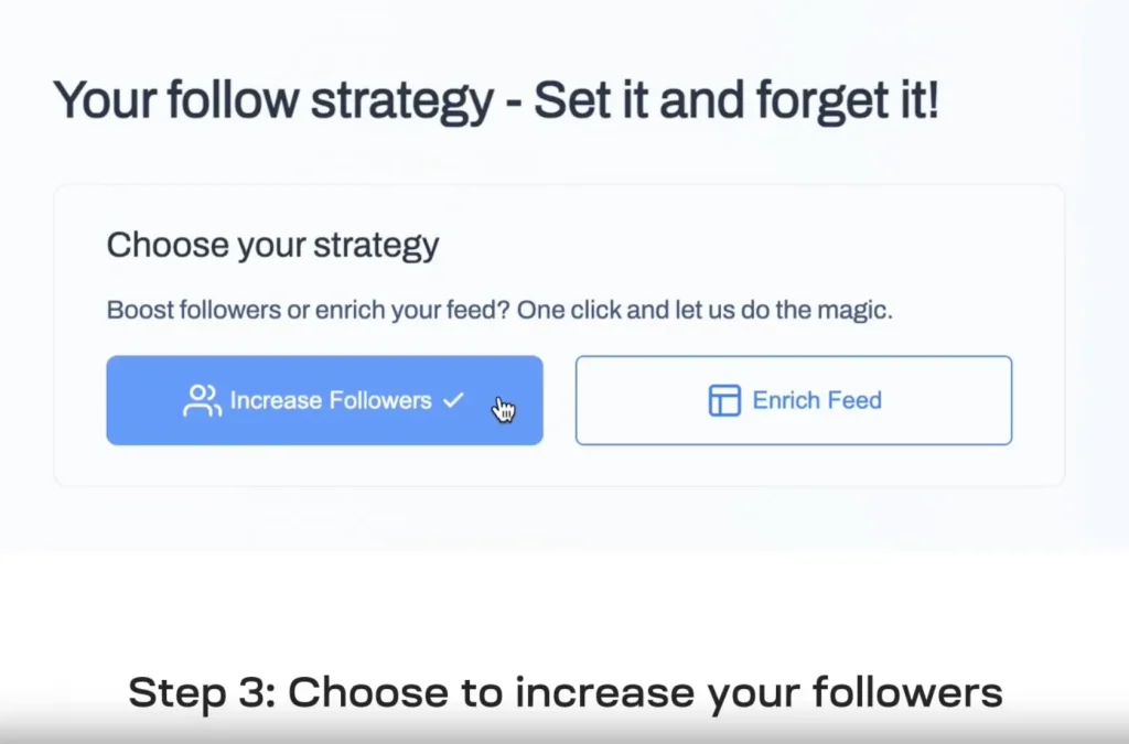Increase Followers