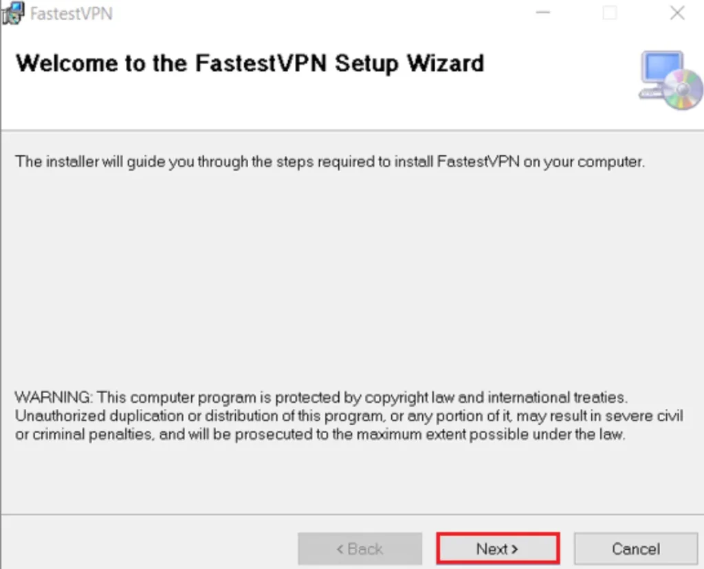 Install FastestVPN