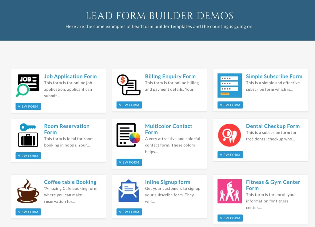 Lead Form Builder Pro