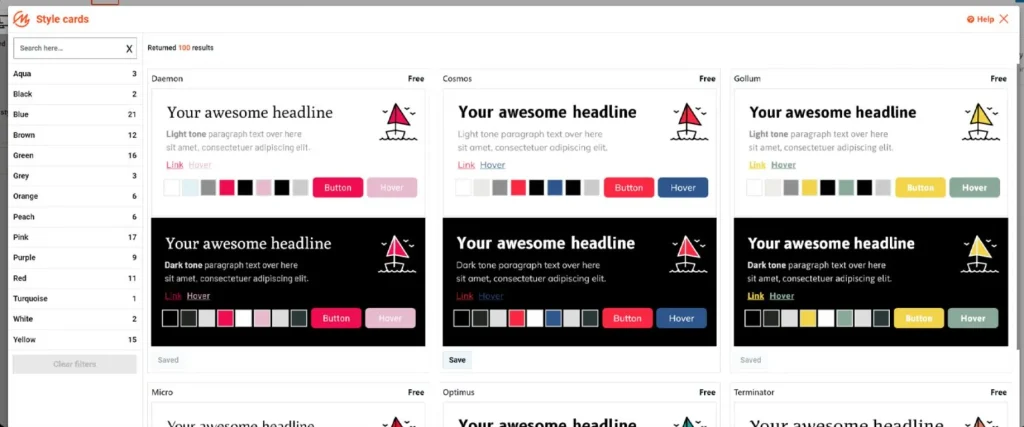 MaxiBlocks Style Cards